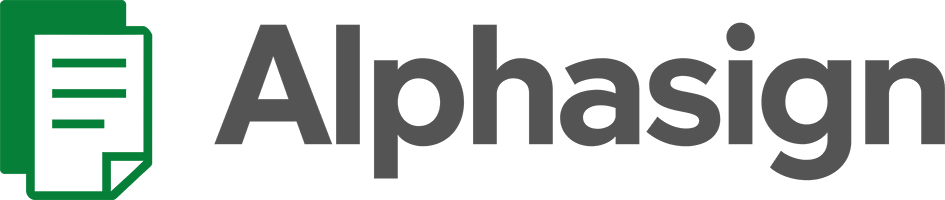 Alphasign